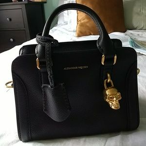alexander mcqueen padlock tote